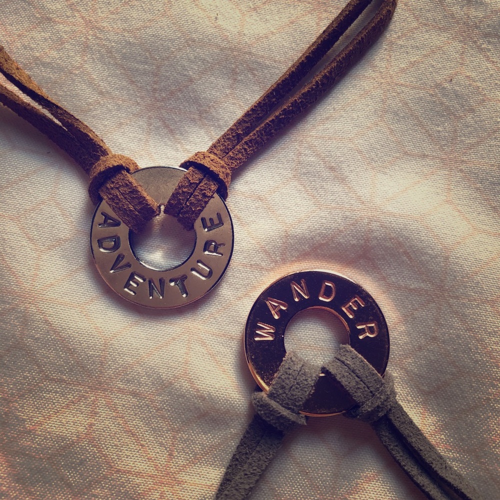 SET MyIntent Bracelets Custom Made Leather Boho